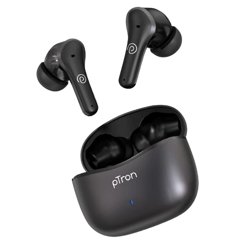 Noise Cancellation Earbuds Under 2000- pTron_Zenbuds_Pro1