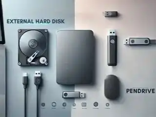 EXTERNAL HARD DISK VS PENDRIVE