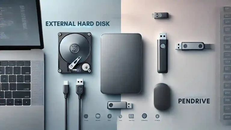 EXTERNAL HARD DISK VS PENDRIVE