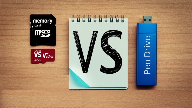 Memory Card or Pen Drive which is better?