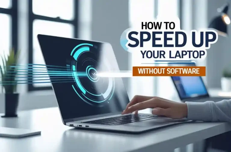 speed up laptop without software