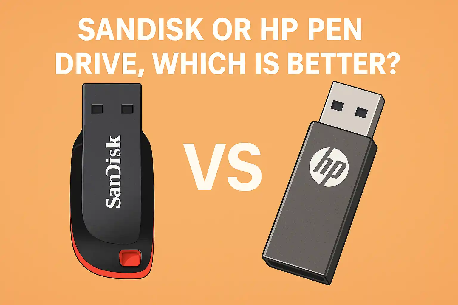 SanDisk or HP Pen Drive- Which is Better