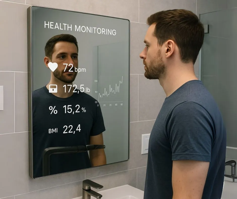 health monitoring smart mirrors
