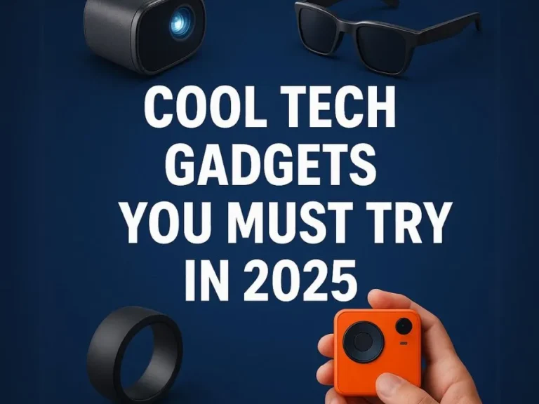 Cool tech gadgets 2025 , you must try