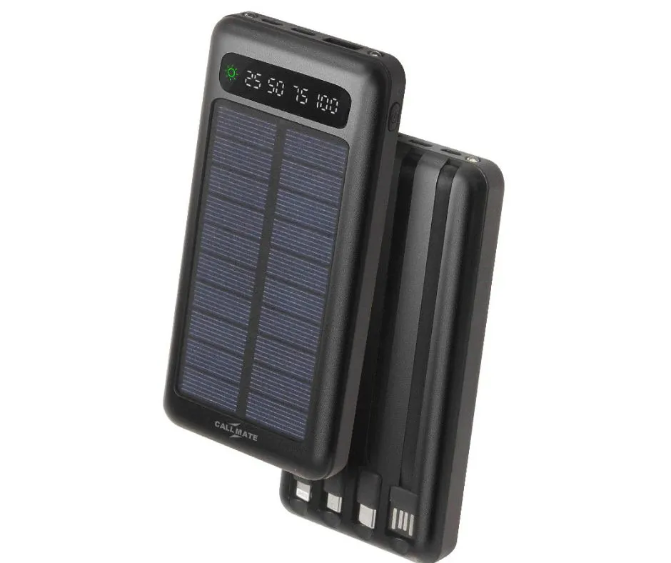 Portable solar power banks