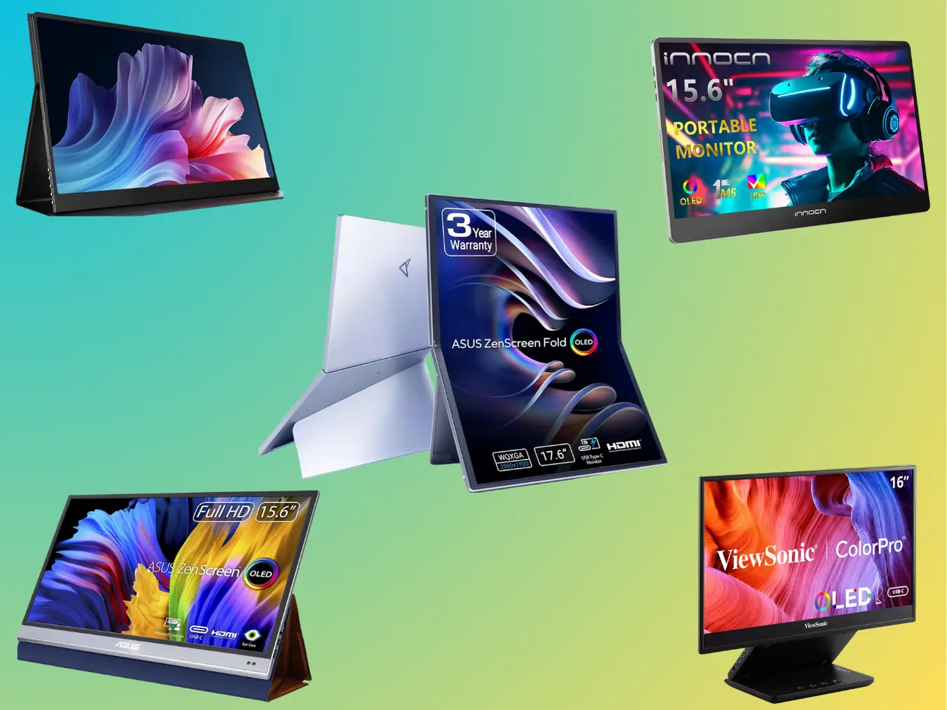 5 oled portable monitors