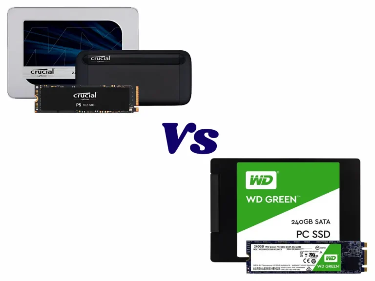 crucial ssd vs wd ssd